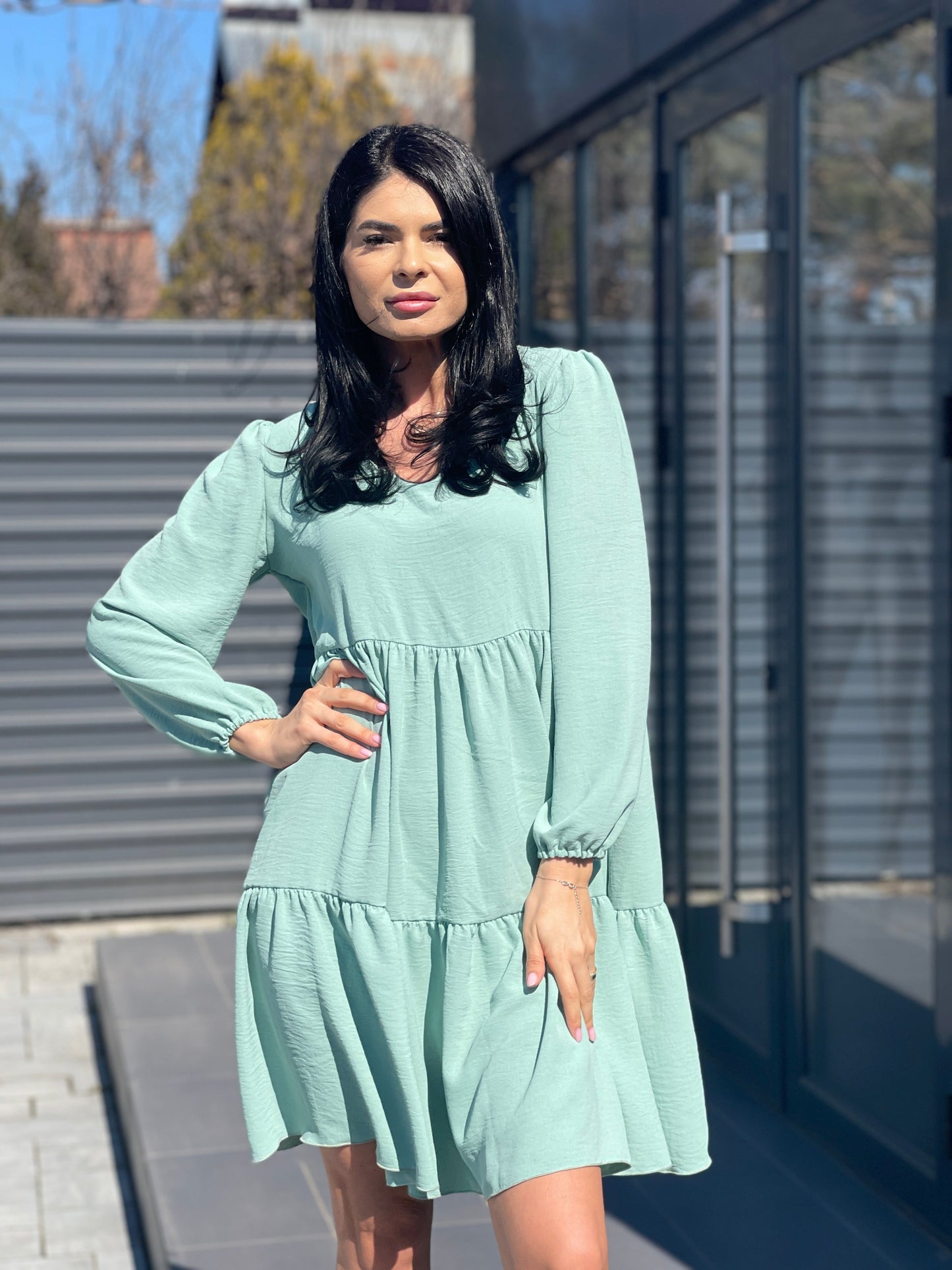 Rochie Lara - Pal Turquoise