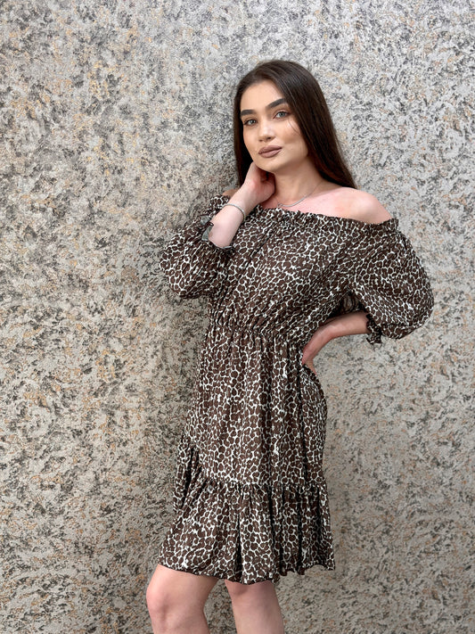 Rochie Tina - Leopard