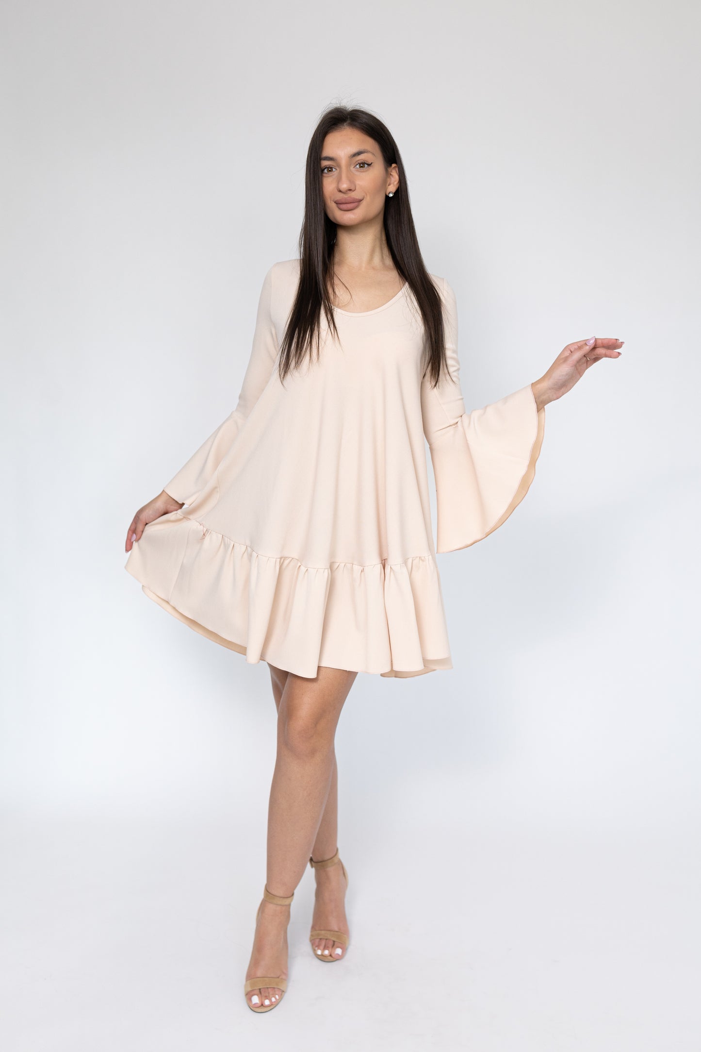 Rochie Elara - Bej