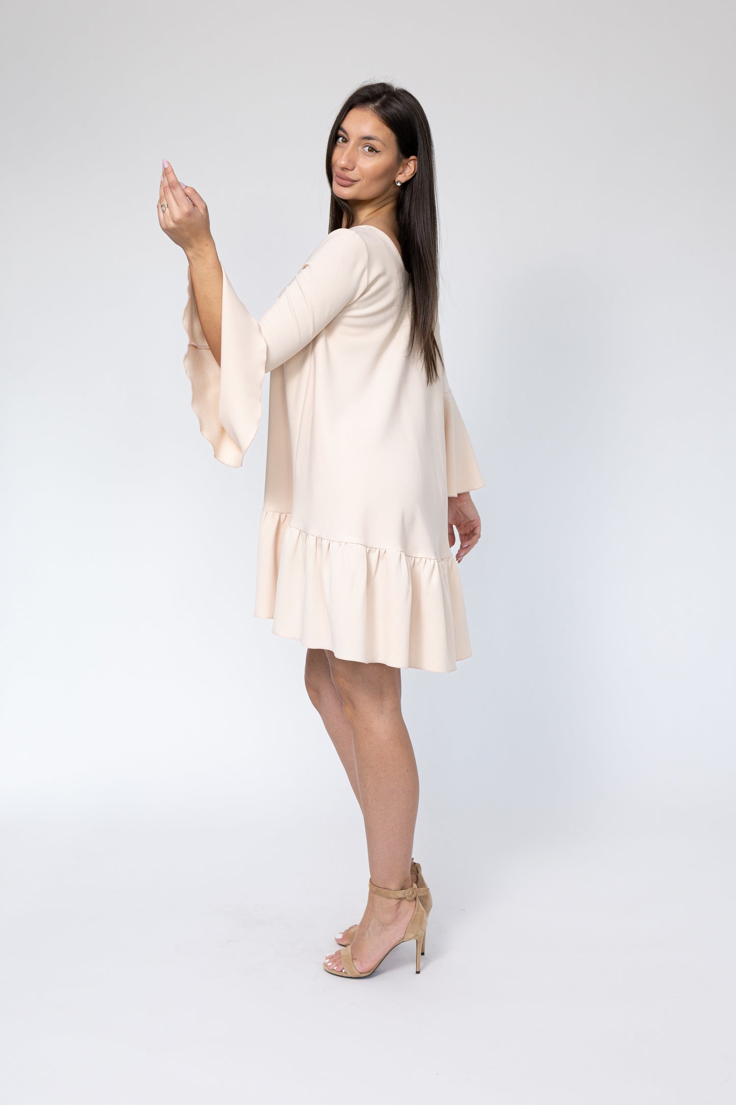 Rochie Elara - Bej