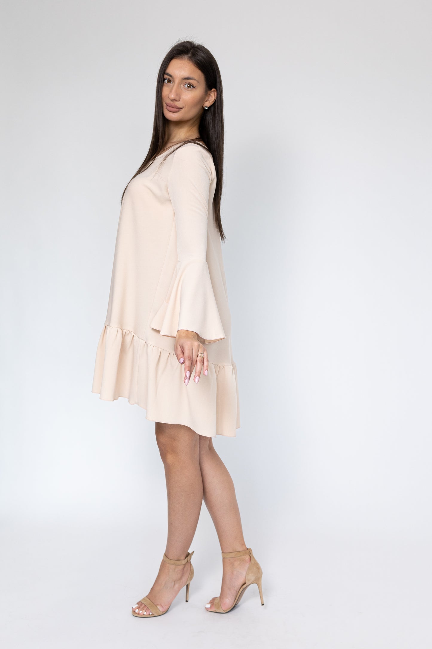 Rochie Elara - Bej